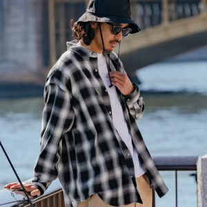 THE CRAFT CREW PRODUCTS シャツ マルチファンクショナルファブリック ビッグシルエット アソートレギュラーカラー長袖シャツ「THE PRODUCTS」 メ