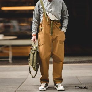 オーバーオール デニム メンズ レディース サロペットパンツ ジーンズ つなぎ ペインター ワークパンツ 作業服 アメカジ カーゴパンツ 夏春 秋 秋服