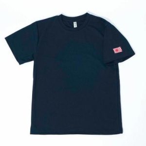 ふるさと納税 呉市 Tシャツ【左腕 軍艦旗】自衛隊グッズ 旭日旗　ネイビー　Mサイズ ku091-079-m-r